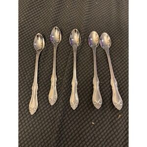 New! 
Reed & Barton Stainless‎ Steel Teaspoons Set of 5 – Elegant Scroll Pattern